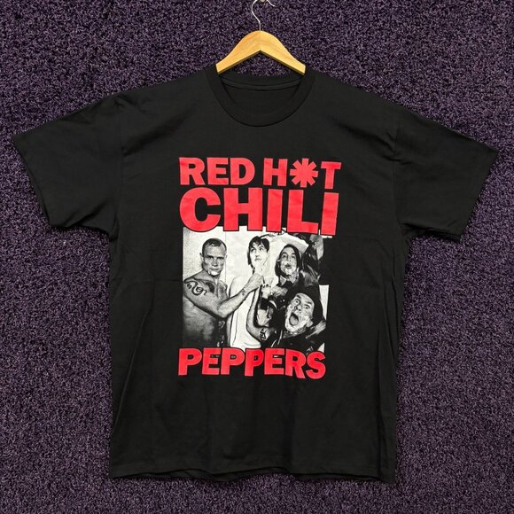 Red Hot Chili Peppers Backstage Pranks Funk Band T-Shirt XL - Picture 1 of 4